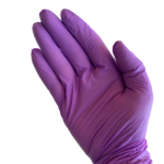 Guantes Nitrilo Lila Caja x 100 Und