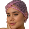 Gorro Tipo Oruga Rosado Paquete x 100 Und