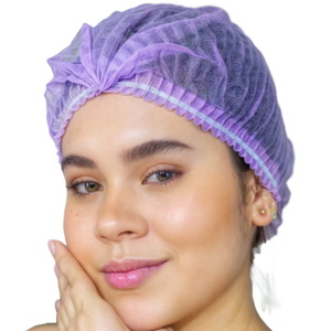 Gorro Tipo Oruga Lila Paquete x 100 Und