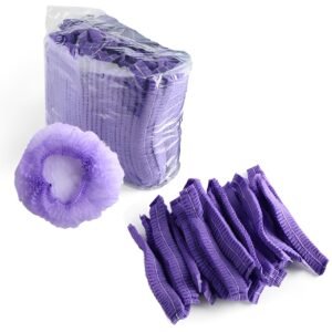 Gorro Tipo Oruga Lila Paquete x 100 Und