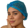 Gorro Tipo Oruga Azul Paquete x 100 Und