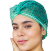 Gorro Tipo Oruga Verde Menta Paquete x 100 Und