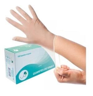 Guantes de Vinilo Caja x 100 Und