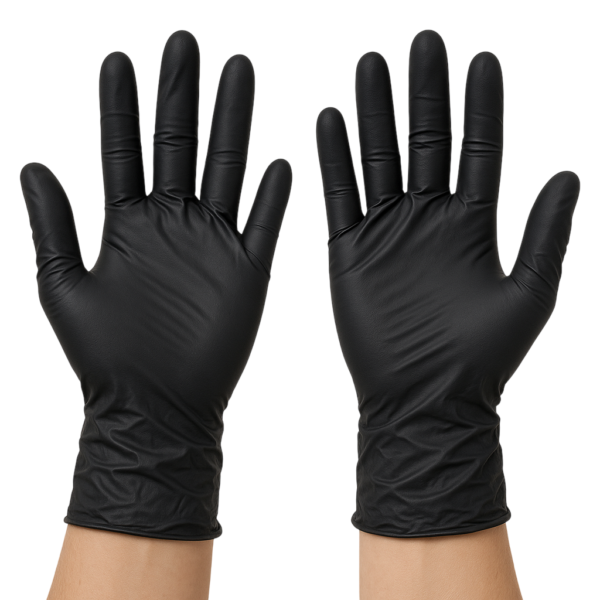 Guantes Nitrilo Negro Calibre # 12 HD