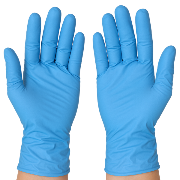Guantes Nitrilo Azul Calibre # 12 HD