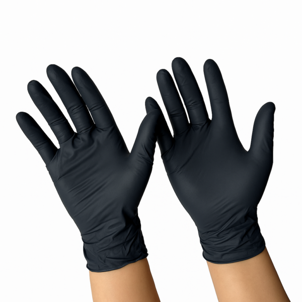 Guantes Nitrilo Negro Calibre # 8