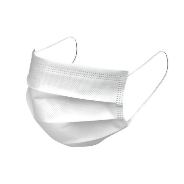 Tapabocas Blanco Empaque Individual