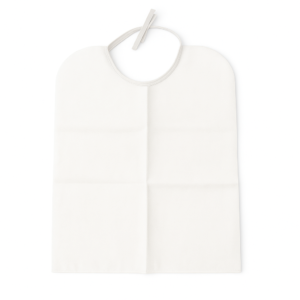 Baberos Blanco Paquete x 20 Und