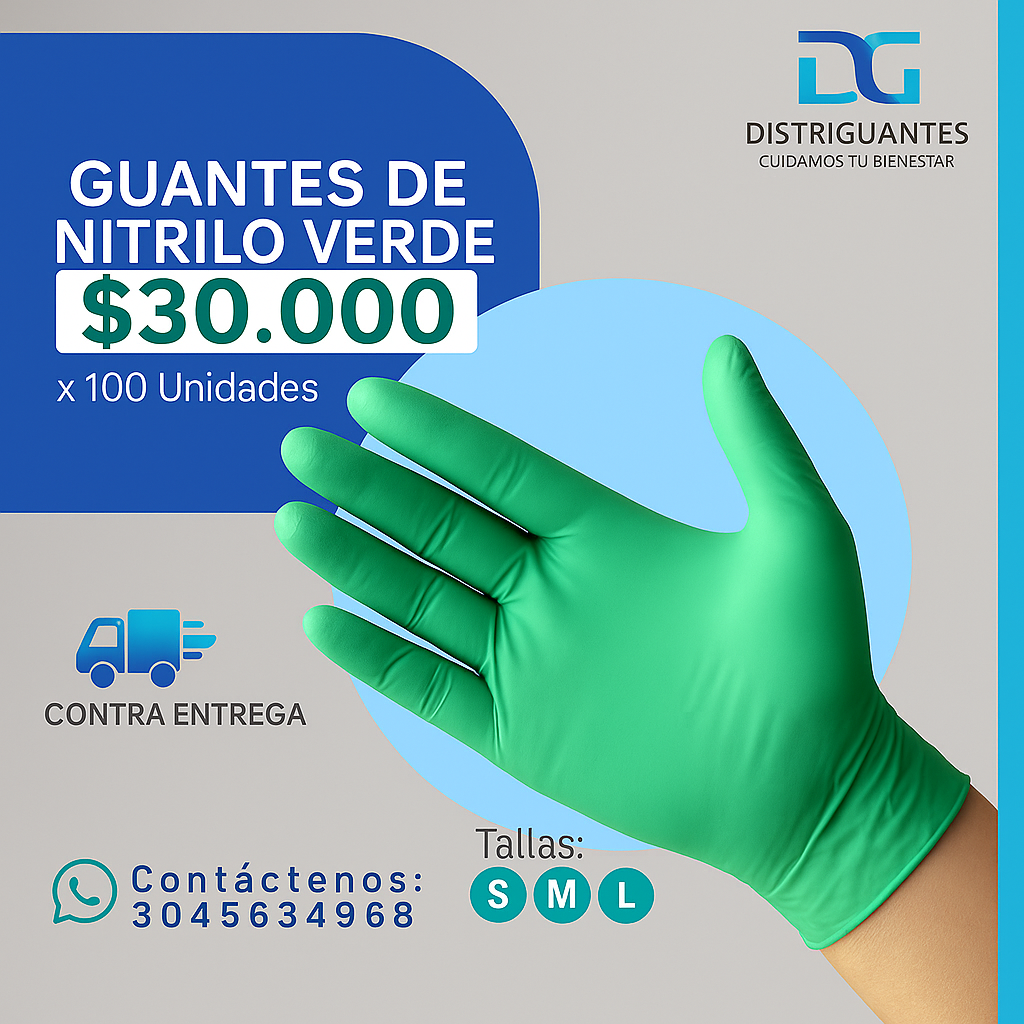 oferta nitrilo verde