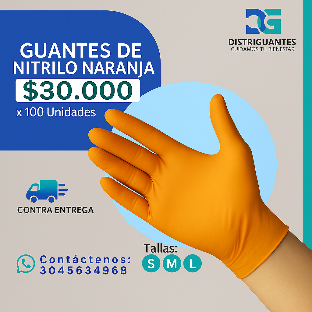 Oferta Nitrilo Naranja