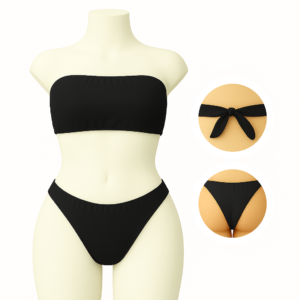 Panty Top  Señorero Negro Paquete x 10 Und